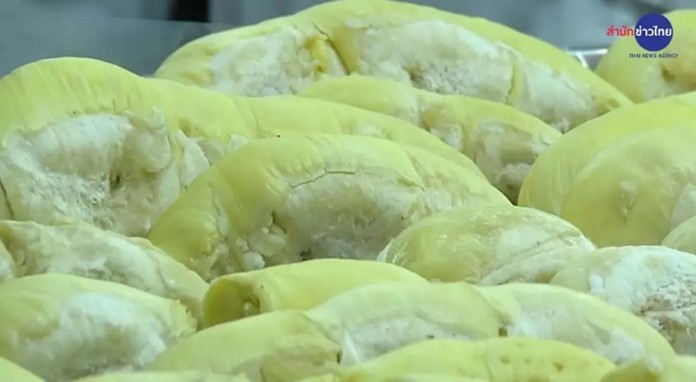 The demand was increasing but local durian supplies were limited and could not feed year-long production at the plant.
