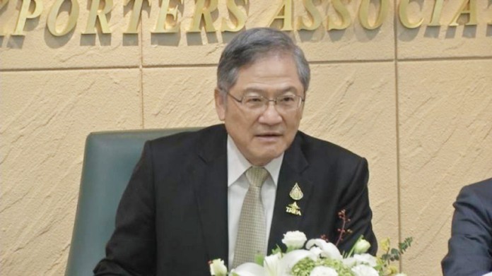 Pol Lt. Charoen Laothamatas, President of the Thai Rice Exporters Association.
