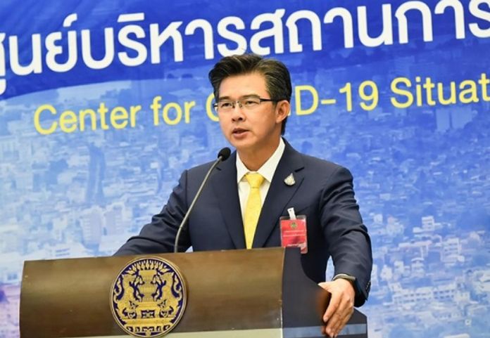 Dr Taweesin Visanuyothin, spokesman of the Center for COVID-19 Situation Administration.