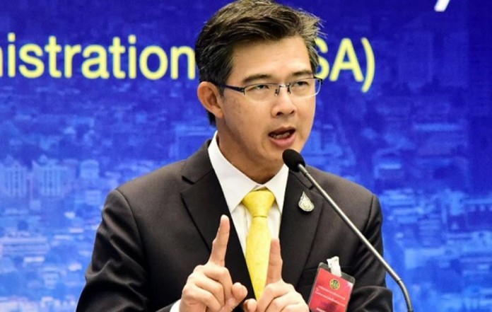 The Center for COVID-19 Situation Administration (CCSA) spokesman Dr Taweesin Visanuyothin.