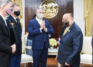 US Ambassador meets Thai Deputy Prime Minister on human trafficking