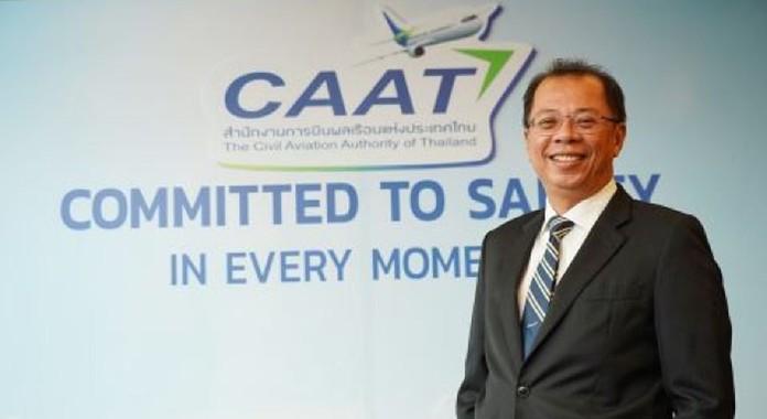 Civil Aviation Authority of Thailand director-general Chula Sukmanop