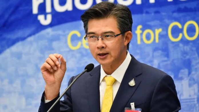 Dr Taweesin Visanuyothin, spokesman of the Center for COVID-19 Situation Administration.