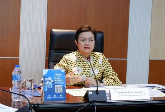 Pimchanok Vonkorporn, director-general of the ministry’s Trade Policy and Strategy Office.