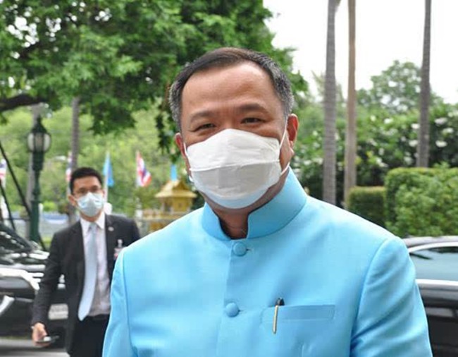 The Deputy Prime Minister and Minister of Public Health Anutin Charnvirakul.