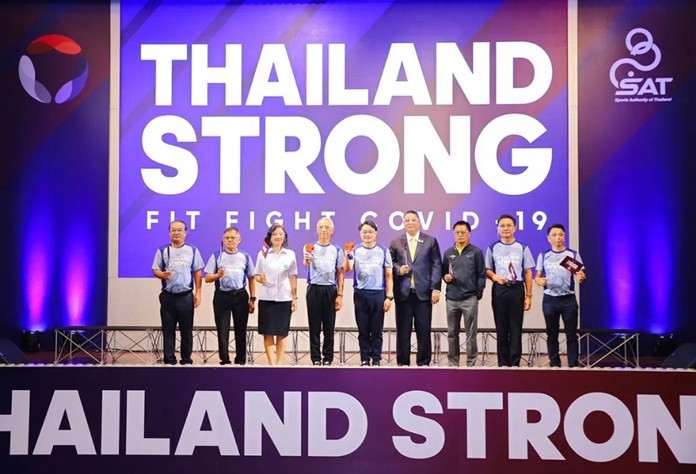 Nationwide virtual run and fitness project under collaborative efforts of the Thai public and private sectors aims to build immunity and help stay fit in the ‘New Normal’.