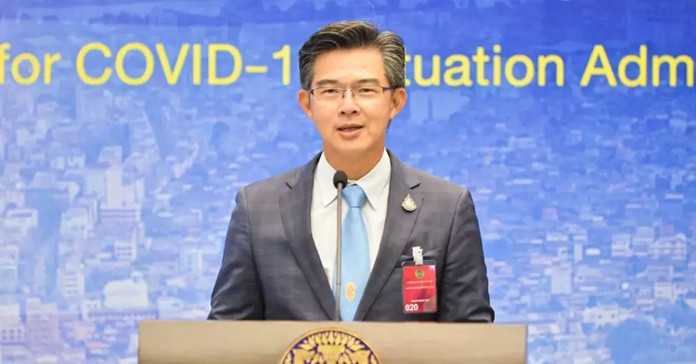 Dr Taweesin Visanuyothin, spokesman of the Center for COVID-19 Situation Administration.
