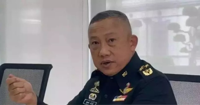 Head of the Thai Army’s anti-COVID-19 Unit, Nathapon Srisawat.