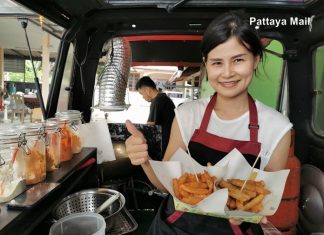Car saleswoman fries up new career with Pattaya snack shop