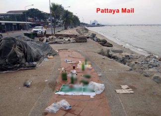 Bangsaen-area beaches may limit hours due to chronic littering