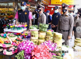Pattaya police make final fireworks patrol before Loy Krathong
