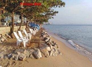 Pattaya village chief vows all-out assault on ‘protected’ illegal Najomtien beach bar