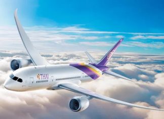 Thai Airways reduces international flight schedule from now until March 27