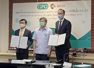 Thailand joins hand with logistics provider DKSH to distribute vaccine arriving from China Feb 24