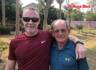 Sunny day at Pattaya Country Club