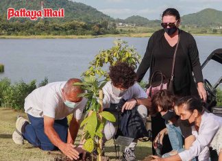 Ukraine ambassador’s ashes buried among avocado trees near Pattaya
