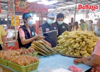 Nong Plalai checks markets as Chonburi reports 183 new Covid-19 cases