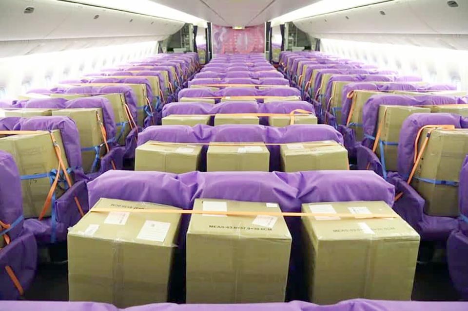 thai airways travelling with pets