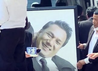 Royal bathing rites held for late Thai actor Sorapong Chatree