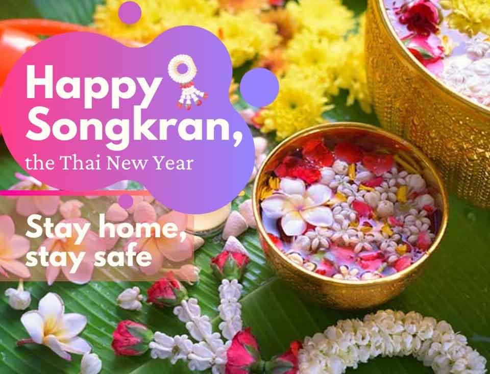 t 11 Happy Songkran the Thai New Year Stay home stay safe and ‘Self Clean Up 1