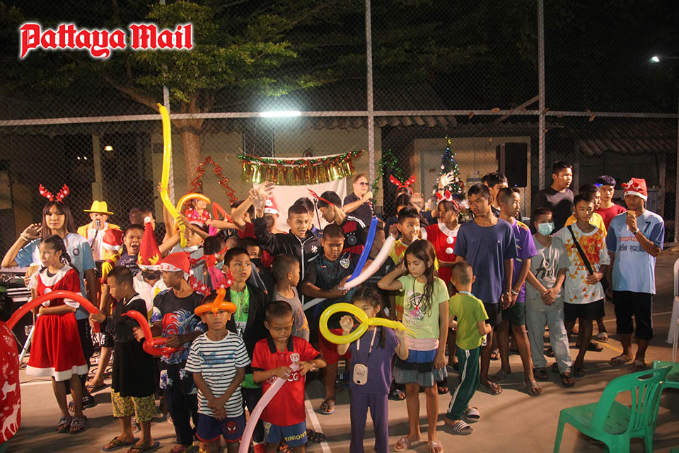 Rotary & Pattaya Sports Club bring Christmas joy to children at ATCC