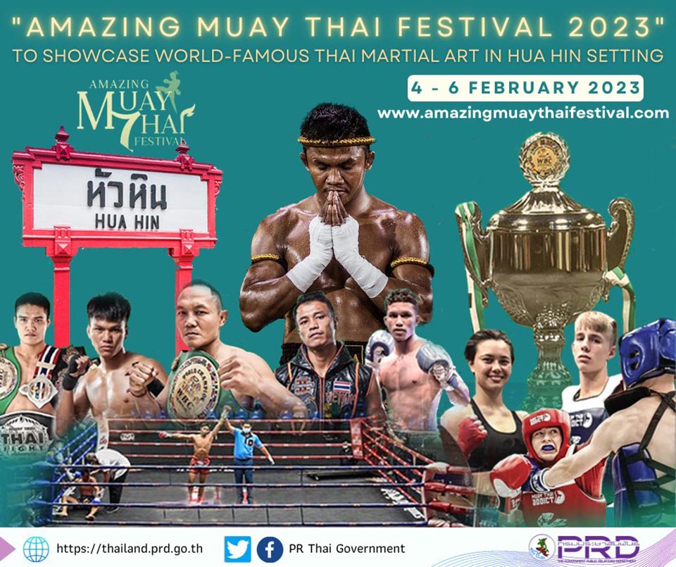t 08 ‘Amazing Muay Thai Festival 2023 to showcase world famous martial art in Hua Hin seaside setting