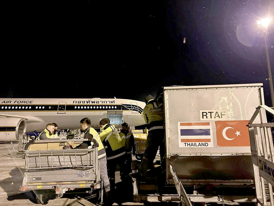 t 04 Thai Air Force delivers royal donations to Turkiye 2