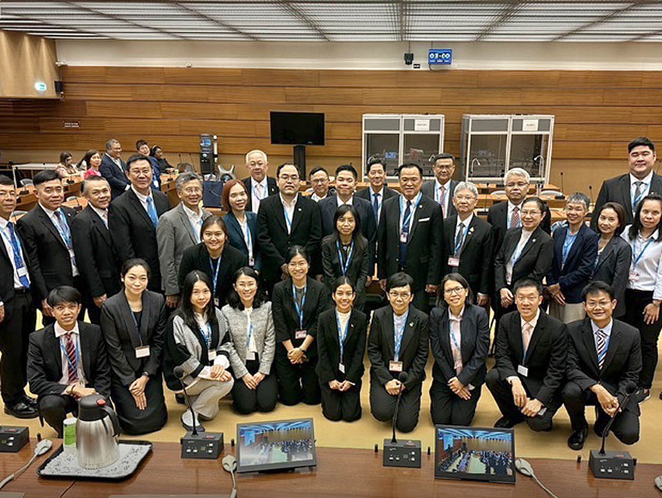 Thai delegation joins the 76th World Health Assembly in Geneva, Switzerland
