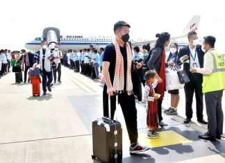 Thais are the largest group of tourists entering Cambodia right now