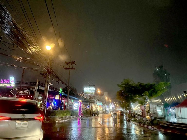 Heavy rainfall forecasted for Pattaya and across Thailand this weekend