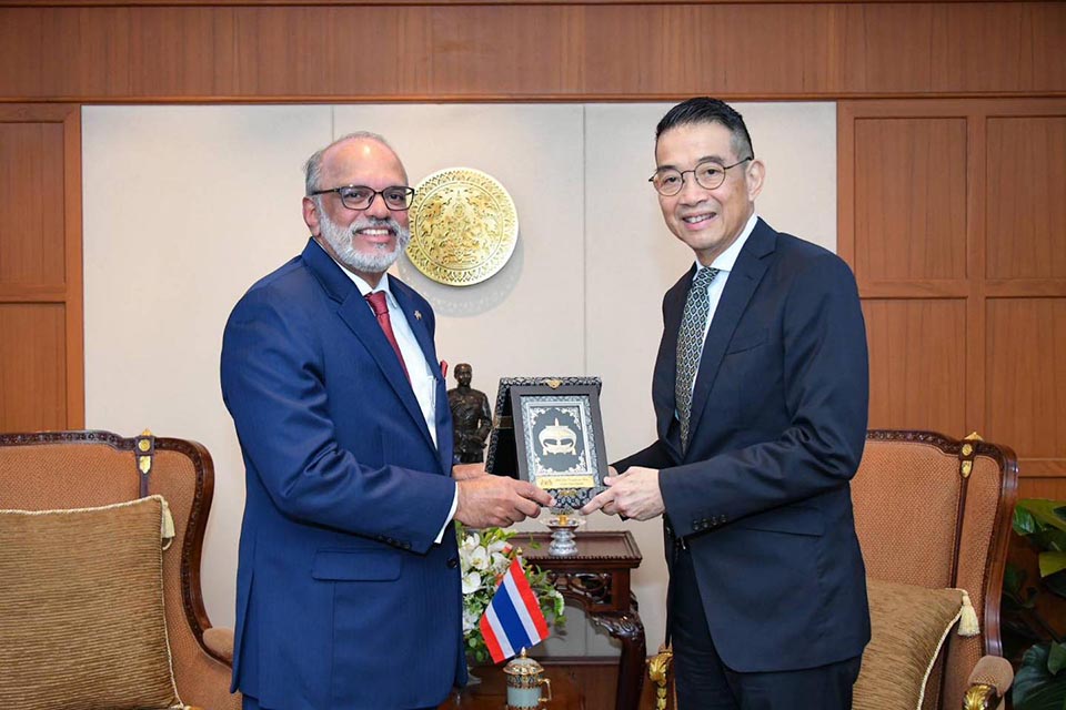 马里斯卸任后辞别马来西亚驻泰国大使