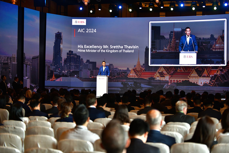 Ubs Conference PM invites international corps to invest in Thailand at ‘UBS Asian ...