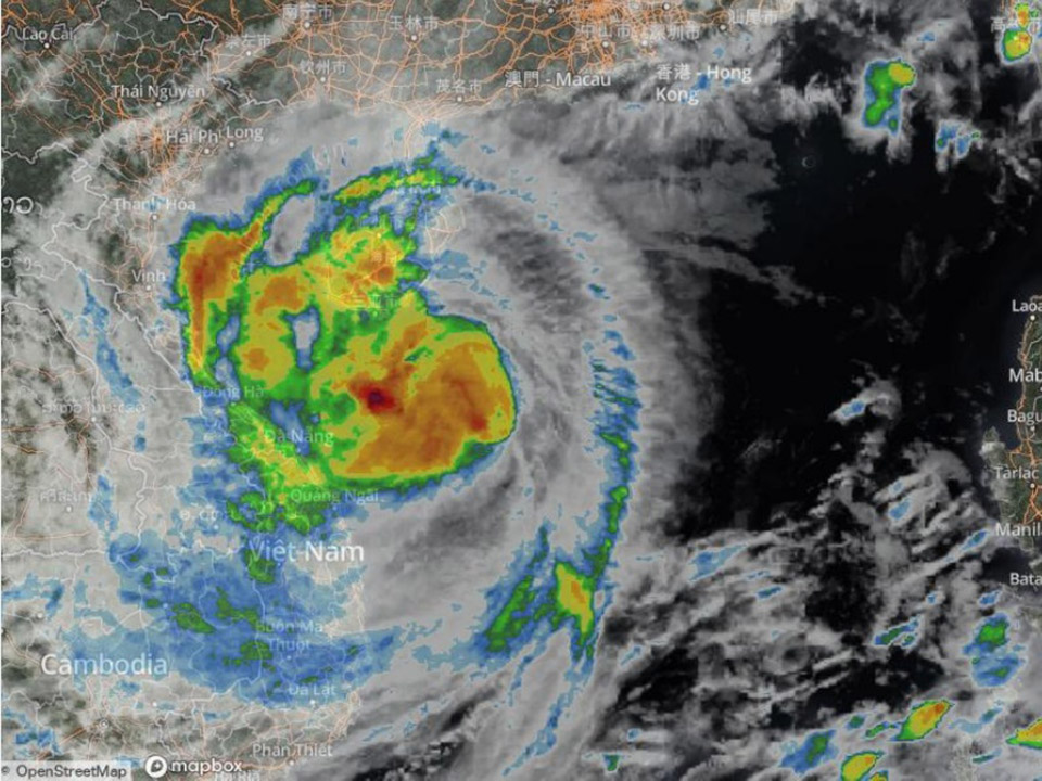 Tropical Storm ‘Trami’ located in central South China Sea causing ...