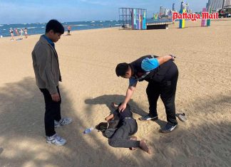 Homeless and street beggars clean-up operation in Pattaya; report, not give