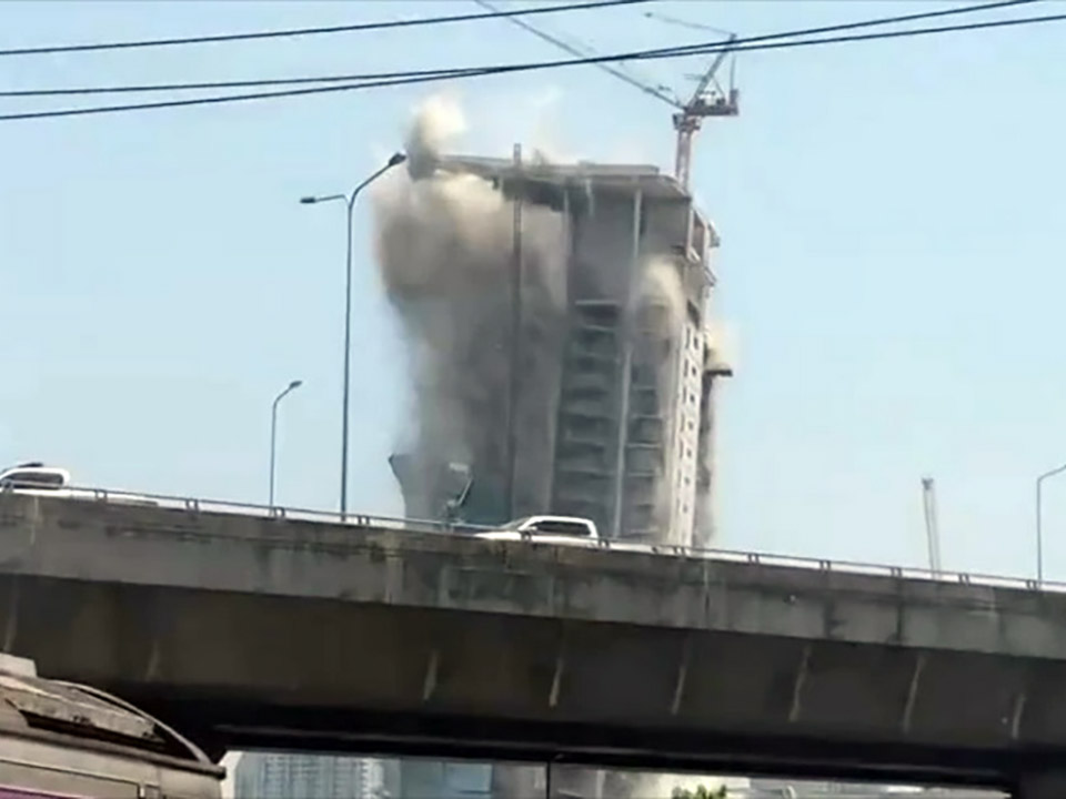 Tragedy Strikes – 2-billion-baht State Audit Office building collapses amid Myanmar earthquake – 2 dead, 80 trapped