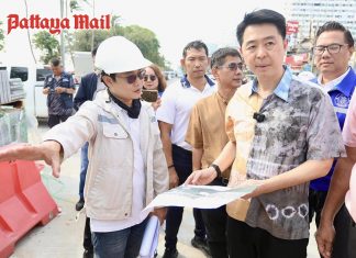 Jomtien residents demand deadline for return of two-way traffic amid baht bus frustrations