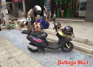 Public outcry over parking violations on sidewalks in Pattaya