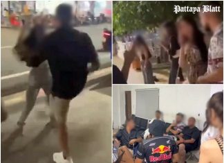 Unklare Regeln für „Coconut Tree Women“ führen zu Touristenzoff am Strand von Pattaya