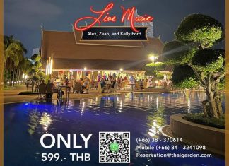 Spektakuläres BBQ-Buffet mit internationalem Flair im Thai Garden Resort!