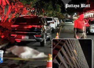 Russischer Tourist stürzt in Pattaya aus Hochhaus in den Tod – Cannabis im Zimmer gefunden