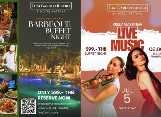 BBQ Buffet Night im Thai Garden Resort – Samstag, 5. Juli