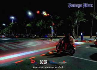 Rot heißt Stopp, Grün heißt Geh – Pattaya installiert smarte Zebrastreifen, doch Fußgänger bleiben vorsichtig