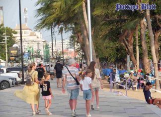 Pattaya atmet auf, als Sturm Wipha nachlässt – Sonne kehrt zurück, Strände füllen sich wieder