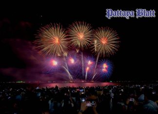 Pattaya International Fireworks Festival 2025 kehrt am 28.–29. November zurück