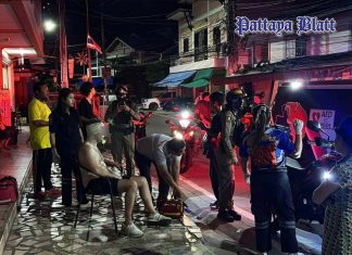 Franzose bei Wohnungskonflikt in Pattaya verletzt nach Eingreifen von Verwandten