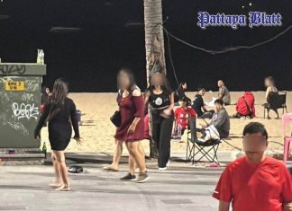 Touristen riskieren Diebstahl, Übergriffe und Betrug beim Mitnehmen von Fremden auf Pattayas Beach Road