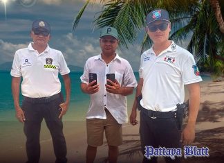 Pattaya-Polizei ortet verlorenes Handy eines australischen Touristen per GPS