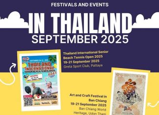 Festivals und Veranstaltungen in Pattaya und ganz Thailand im September 2025