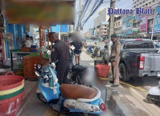 Jomtien räumt Gehwege frei und geht gegen Blockierer vor