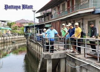 Pattaya startet zweite Gemeindekampagne zur Erhaltung der Nok Yang- und Naklua-Kanäle